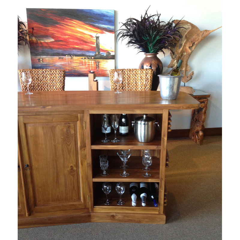 Bayou Breeze Washburn 113'' Home Bar Wayfair